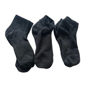 Adidas Gray Ankle Socks - Youth Large - Gently Used